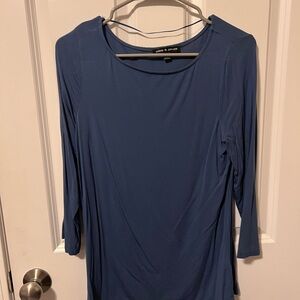 Cable & Gauge Blue Women's Top
